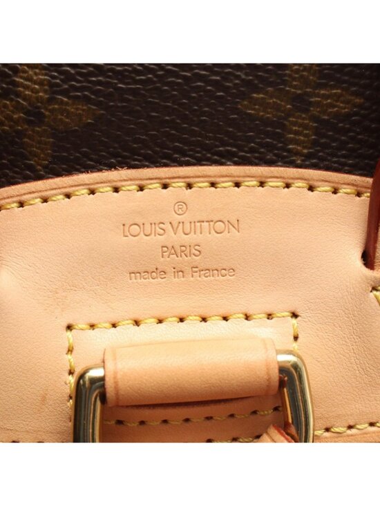 Louis Vuitton Backpack Mini Montsouris Canvas Leather